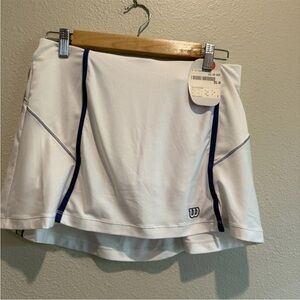 Wilson White Tennis Golf Skirt Size S NEW NWT